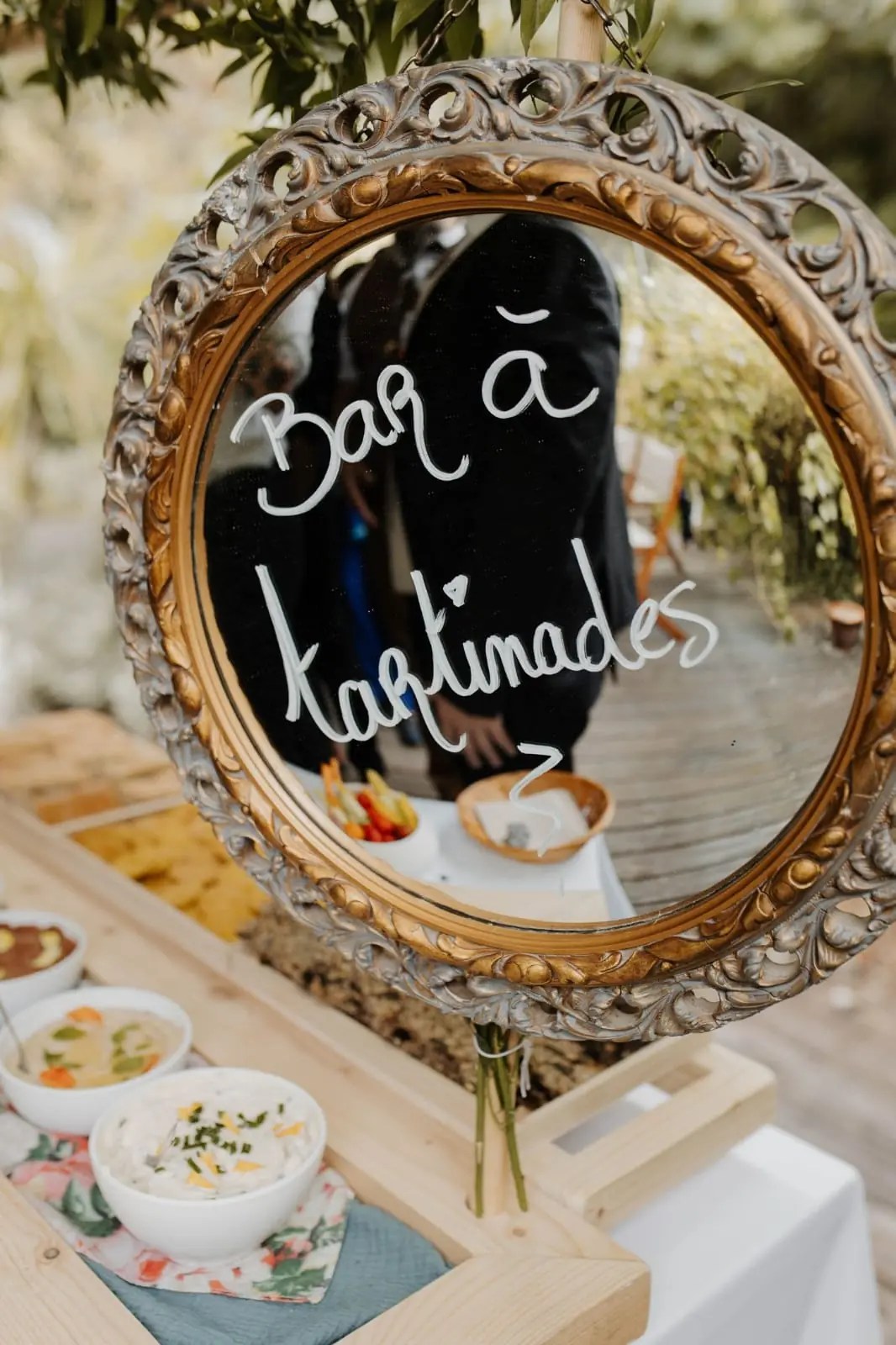 Buffet cocktail végétalien pour mariage, cuisine végétale dans le Morbihan